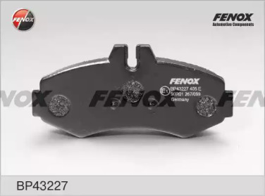 Купить запчасть FENOX - BP43227 Колодки передние MB 638, Vito 108CDI 114 2.0-2.3-2.2CDi-2.3TD 98- BP43227
