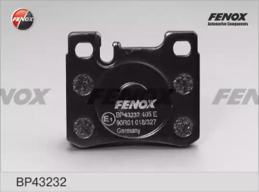 Купить запчасть FENOX - BP43232 Колодки задние MB W201, W202, W124 1.8-2.5TD 82- BP43232