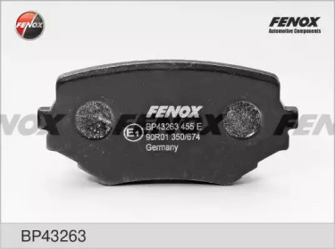 Купить запчасть FENOX - BP43263 Колодки SUZUKI VITARA, GRAND VITARA I, 1.9-2.7, 4x4, 07.2001-, SUMITOMO BP43263