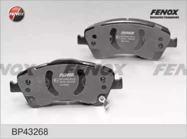 Купить запчасть FENOX - BP43268 Колодки Toyota Auris E15, Avensis, Corolla, Verso 1.4-2.0, 01-13, BOSCH BP43268