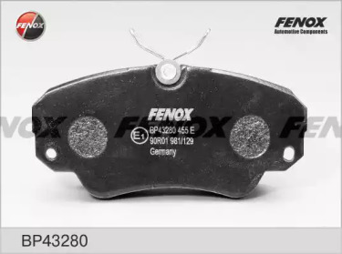 Купить запчасть FENOX - BP43280 Колодки Ореl Omega 2.5-3.2-2.5TD 89-03, TRW BP43280