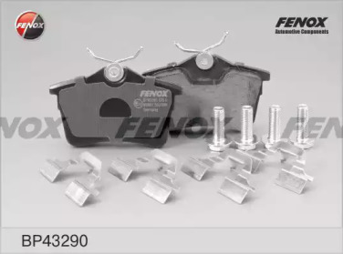 Купить запчасть FENOX - BP43290 Колодки задние Peugeot Partner 1.6/1.6HDi/2.0HDi 08 BP43290