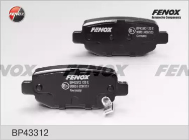 Купить запчасть FENOX - BP43312 Колодки задние Cherry A3 M11, Arrizo 7E5, Qiyun 3, Tiggo T11,II BP43312