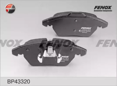 Купить запчасть FENOX - BP43320 Колодки передние Citroen C4, Peugeot 307 2.0i, 03- BP43320