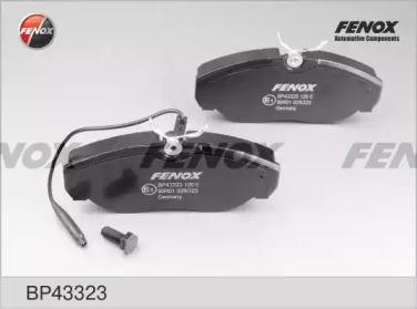 Купить запчасть FENOX - BP43323 Колодки передние Fiat Ducato, Peugeot Boxer 1.9D-2.8, 94-02 BP43323