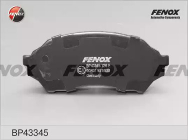 Купить запчасть FENOX - BP43345 Колодки передние Mazda 323 1.4i-2.0TD, 98-01 BP43345