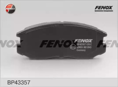 Купить запчасть FENOX - BP43357 Колодки передние Mitsubishi Lancer, Colt 1.3-1.8, 89-00 BP43357