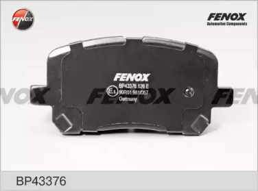 Купить запчасть FENOX - BP43376 Колодки передние Toyota Avensis Verso 2.0, 01-, AKEBONO BP43376