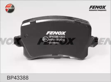 Купить запчасть Fenox - BP43388 Колодки тормозные дисковые зад прав/лев VW Tiguan 1.4TFSi-2.0TDi/2.0TFSi, 07-, TRW