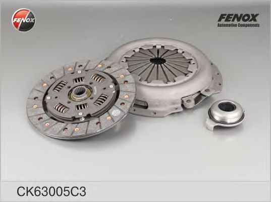 Купить запчасть Fenox - CK63005C3 КОМПЛЕКТ сцепления ВАЗ-2108-2112, 2170-2172 Priora, 2190-2191 Granta