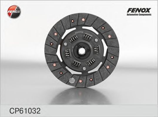 Купить запчасть FENOX - CP61032 Диск сцепления Opel Astra F 1,4-1,7/D 91-98, Astra G 1,4 16V/1,6 98-01 CP61032