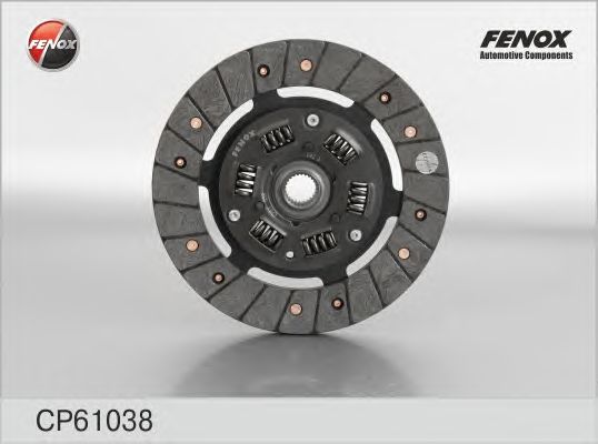 Купить запчасть FENOX - CP61038 Диск сцепления Renault Logan 1,6 04-, Mitsubishi Carisma 1.6 95- CP61038