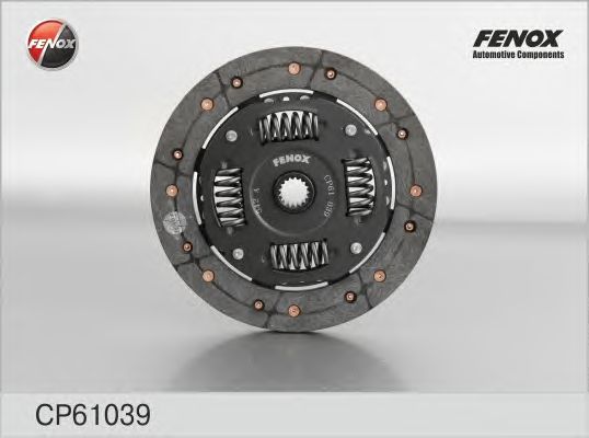 Купить запчасть FENOX - CP61039 Диск сцепления Ford Fusion 1.4/1.25 02-, Ford Ka 96-08, Mazda 2 03-, 121 96-