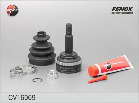 Купить запчасть Fenox - CV16069 Шрус наружный перед прав/лев Chevrolet Aveo 1.4, 1.5 03-08, 08- с кольцом АБС