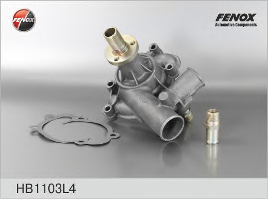 Купить запчасть FENOX - HB1103L4 Насос водяной керам. сальник пласт.крыльч., прокл. ГАЗ дв. ЗМЗ 4061, 4063 HB1103L4