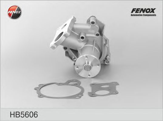 Купить запчасть FENOX - HB5606 Насос водяной HYUNDAI H-1, H-100, MITSUBISHI PAJERO I-II 2,5 TD HB5606