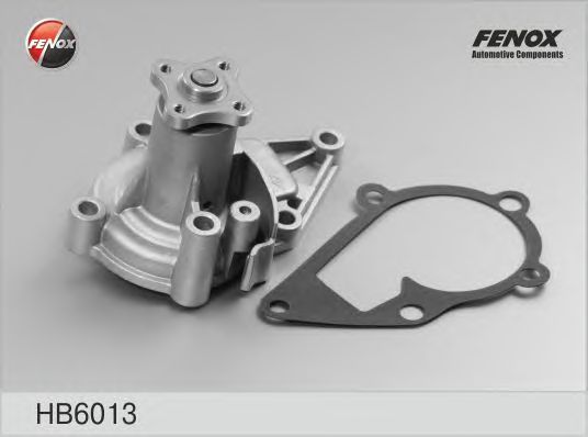 Купить запчасть Fenox - HB6013 Насос водяной Hyundai Accent, ELantra/ Kia Rio, Cerato 1.4-1.6i 16V 95>