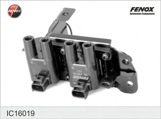 Купить запчасть Fenox - IC16019 Катушка зажигания Hyundai Accent LC (TagAZ) 02- 1.6, Coupe 02- 1.6, ELantra 00- 1.6, Getz 02- 1.6, Matrix 01- 1.6/ Kia Rio 05- 1.4, 1.6, Cerato 04- 1.6, Spectra 04- 1.6