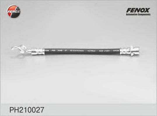 Купить запчасть FENOX - PH210027 Шланг тормозной задний TOYOTA COROLLA 02-07 PH210027