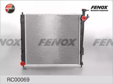 Купить запчасть FENOX - RC00069 Радиатор Hyundai Santa Fe 2.0-2.2CRDI 10- MT RC00069