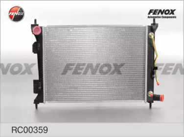 Купить запчасть FENOX - RC00359 Радиатор Hyundai Solaris 1.4, 1.6 10-, i20 1.4, 1.6 08-, Kia Rio 1.4, 1.6 11- AT RC00359