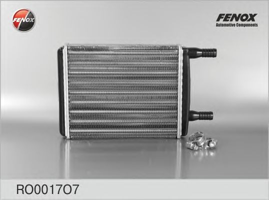 Купить запчасть FENOX - RO0017O7 Радиатор печки до 2003 г.в. алюм. сборный, d16мм. ГАЗ 2705, 3302, 3221 Газель RO0017O7