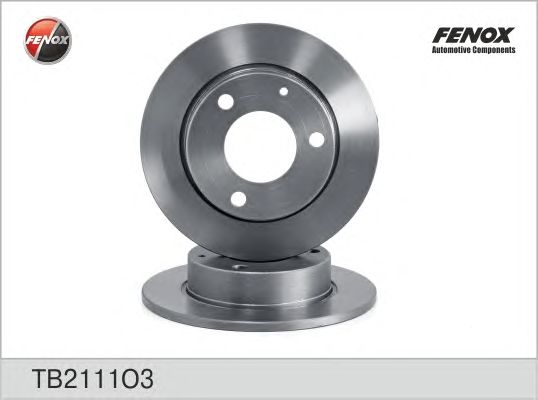 Купить запчасть Fenox - TB2111O3 Диск тормозной перед/зад прав/лев ВАЗ 1111 ОКА