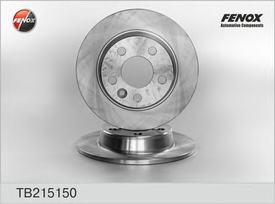 Купить запчасть FENOX - TB215150 Диск тормозной задний Ford Galaxy. VW Sharan (R15) 95- TB215150