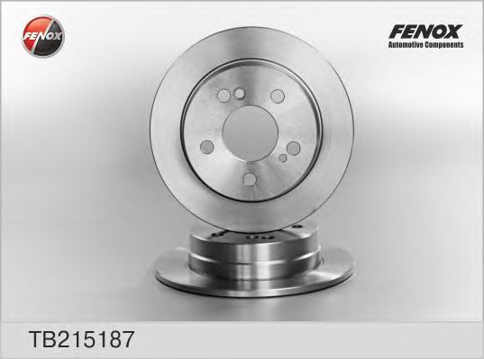 Купить запчасть FENOX - TB215187 Диск тормозной задний MERCEDES 190 (W201) 82-93, E (W124) TB215187