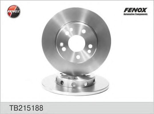 Купить запчасть Fenox - TB215188 Диск тормозной перед прав/лев Mercedes-Benz Classe E I (W124) 93-96, Coupe III (C124) 87-89, T-Model (S124) 84-93