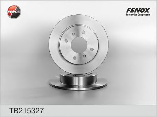 Купить запчасть Fenox - TB215327 Диск тормозной зад прав/лев Nissan Primera 90-02, Almera 00-