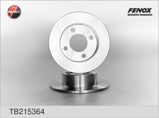 Купить запчасть FENOX - TB215364 Диск тормозной задний AUDI 100 83-90, 80 86-96, 90 97-91 TB215364