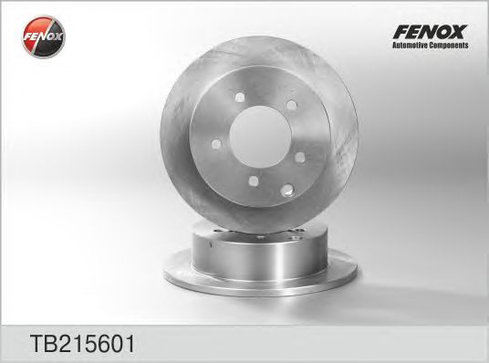 Купить запчасть FENOX - TB215601 Диск тормозной задний Mitsubishi Lancer 08- TB215601