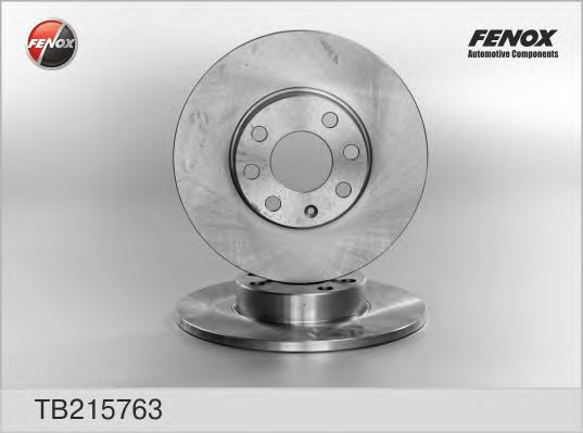 Купить запчасть FENOX - TB215763 Диск тормозной передний Opel Astra 1.2 16V 98- без ABS TB215763