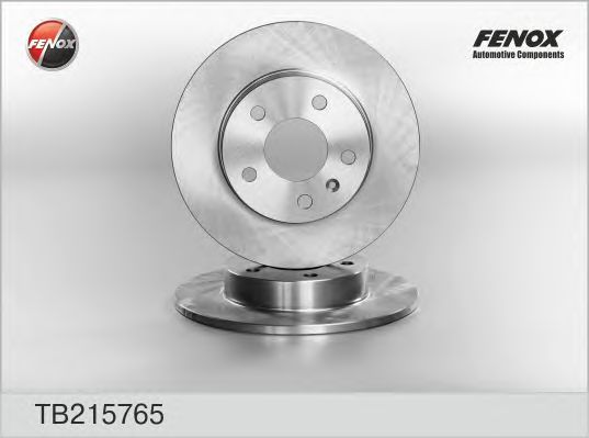Купить запчасть FENOX - TB215765 Диск тормозной задний OPEL Astra 98-09, Corsa C 03-06, Meriva 03-, Zafira 99- TB215765