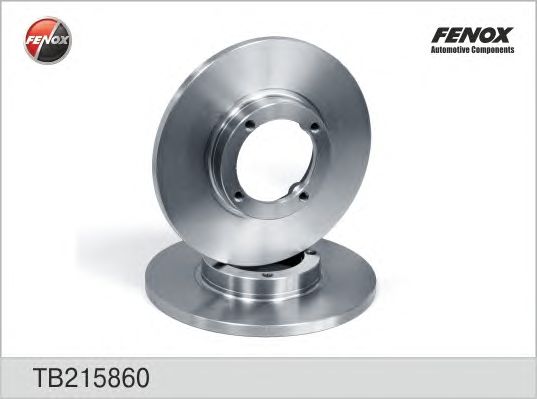 Купить запчасть FENOX - TB215860 Диск тормозной передний Daewoo Matiz 0.8/1.0 98- TB215860