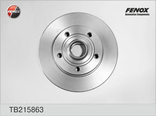 Купить запчасть FENOX - TB215863 Диск тормозной задний AUDI A4/A4 Avant 95-01 TB215863