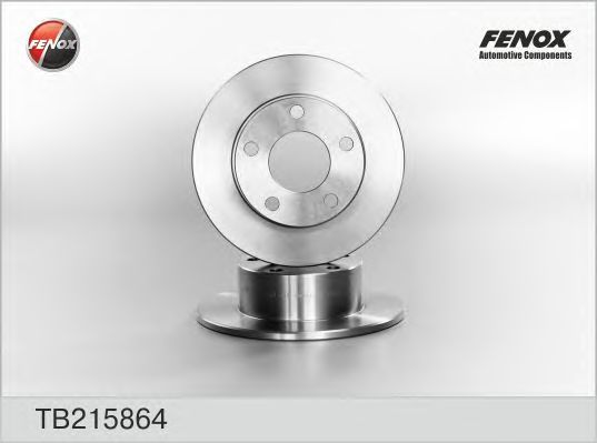 Купить запчасть FENOX - TB215864 Диск тормозной передний AUDI 100 90-94, A6 (C4)/(C5) 94-05, VW Passat 96-05 TB215864