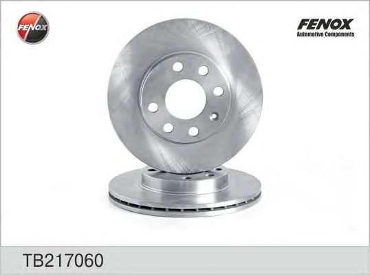 Купить запчасть FENOX - TB217060 Диск тормозной передний Daewoo Lanos, Nexia, Opel Astra, Vectra TB217060