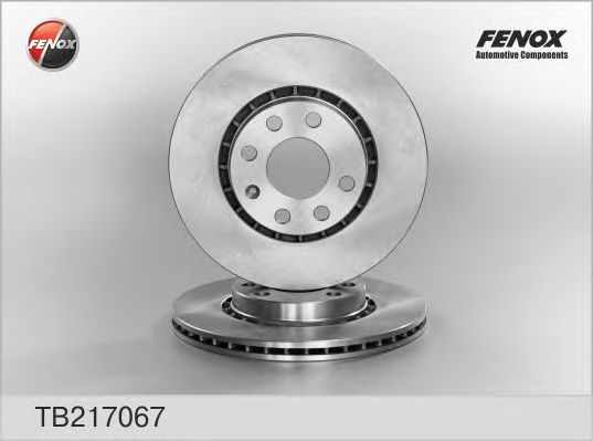 Купить запчасть FENOX - TB217067 Диск тормозной передний Opel Astra F 92-98 TB217067