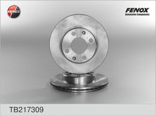 Купить запчасть Fenox - TB217309 Диск тормозной перед прав/лев Honda Civic 83-95, Prelude 83-87
