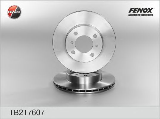 Купить запчасть FENOX - TB217607 Диск тормозной передний MITSUBISHI Carisma 95-, Colt 94-04, Lancer 92-07 TB217607