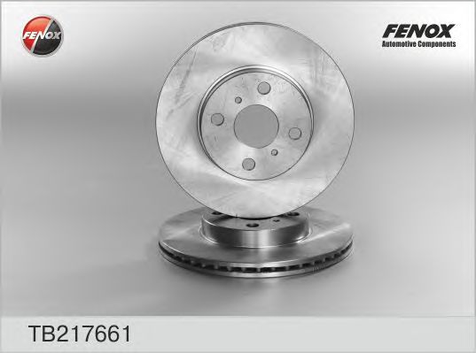 Купить запчасть FENOX - TB217661 Диск тормозной передний TOYOTA Yaris 1.0-1.5 99- TB217661
