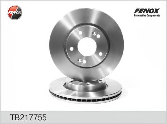 Купить запчасть FENOX - TB217755 Диск тормозной передний [280*26*7, ]HYUNDAI TUCSON, KIA SPORTAGE 96- TB217755