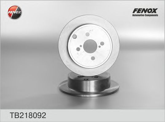 Купить запчасть FENOX - TB218092 Диск тормозной задний TOYOTA COROLLA 02- TB218092