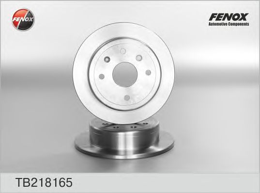 Купить запчасть FENOX - TB218165 Диск тормозной задний Chevrolet Lacetti/Daewoo Nubira 03- 1.4 16V, 1.6, 1.8 TB218165