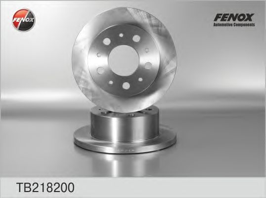 Купить запчасть FENOX - TB218200 Диск тормозной задний PEUGEOT Boxer/CITROEN Jumper Maxi 02-06. 1800 kg TB218200