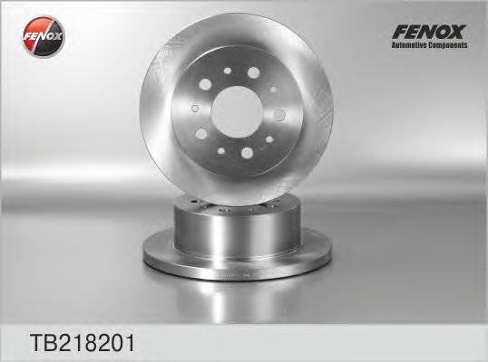 Купить запчасть FENOX - TB218201 Диск тормозной задний Fiat Ducato Van 06-. 1100 kg payload, 1500 kg payload TB218201