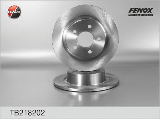 Купить запчасть FENOX - TB218202 Диск тормозной задний Ford Transit Connect 02-06. T. Connect TB218202