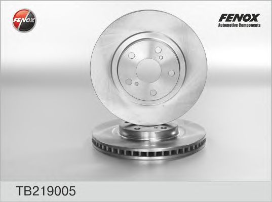 Купить запчасть Fenox - TB219005 Диск тормозной перед прав/лев Toyota Camry 06-, Rav 4 06-